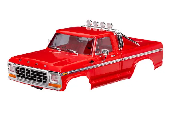 1979 Ford F-150 Truck Body, Red