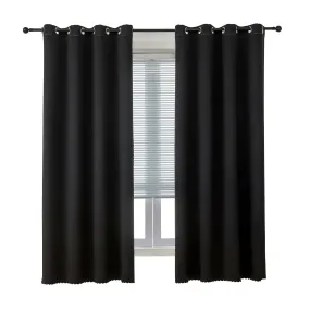 1pc Premium Blackout Curtains - Grommet Top, Thermal Insulated, Light Blocking Window Drapes for Bedroom, Living Room - Home Decoration, Room Darkening, Energy Saving, Easy Installation