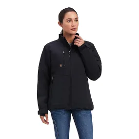 Black Ariat Womens Insulated Dri-Tek DuraStretch Rebar Jacket