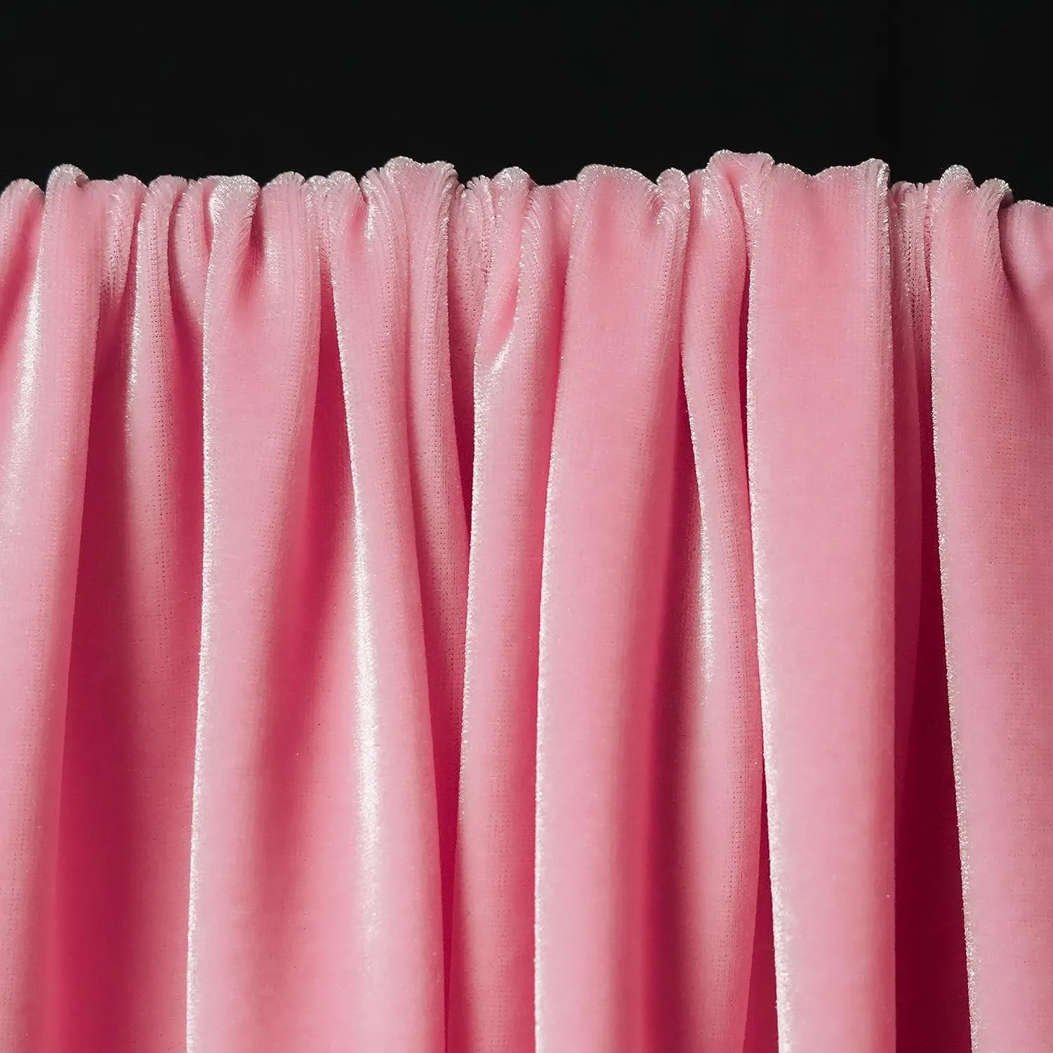 Baby Pink Stretch Velvet Fabric Soft and Smooth