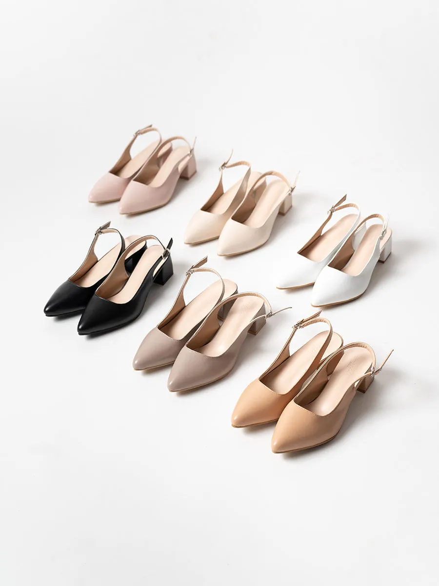 BASIC Bella Slingback Heels