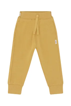 Bonds Logo Fleece Trackie - Mustard Rush