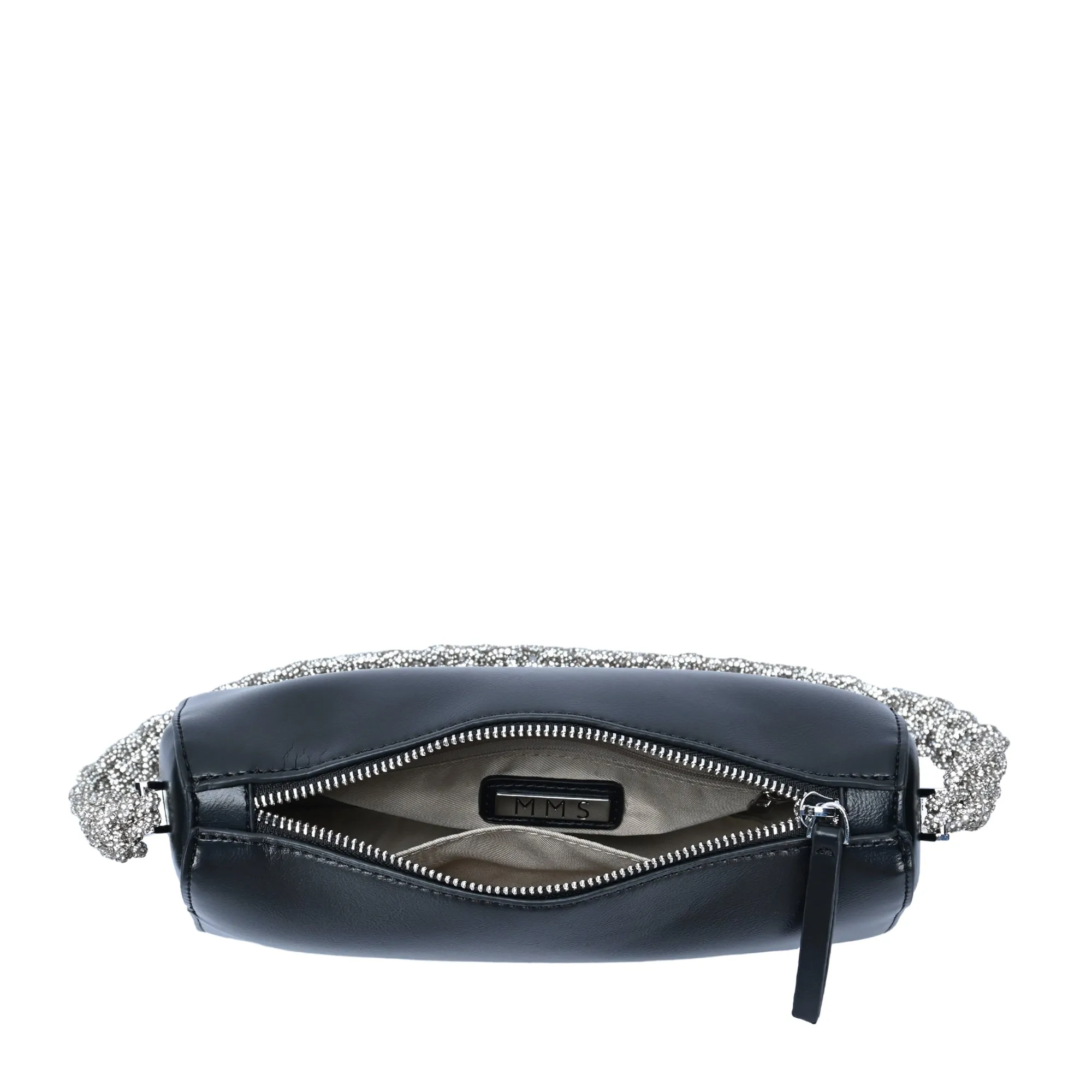 Cara's Crystal Braided Strap Shoulder Bag