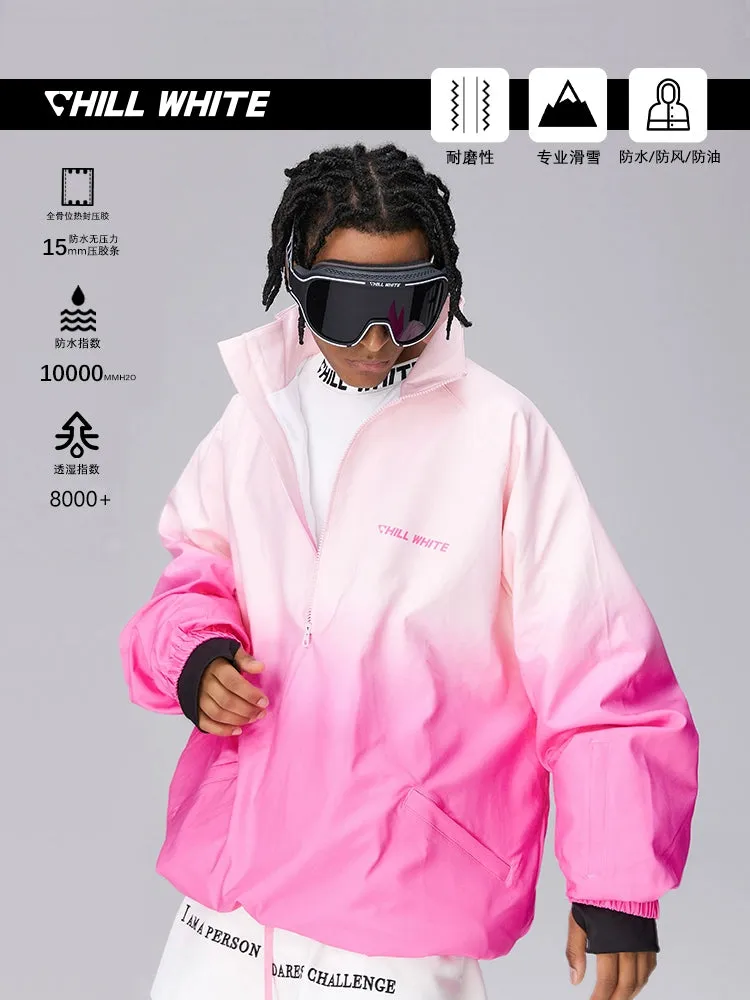 CHILLWHITE Blush Gradient Snowboarding Jacket