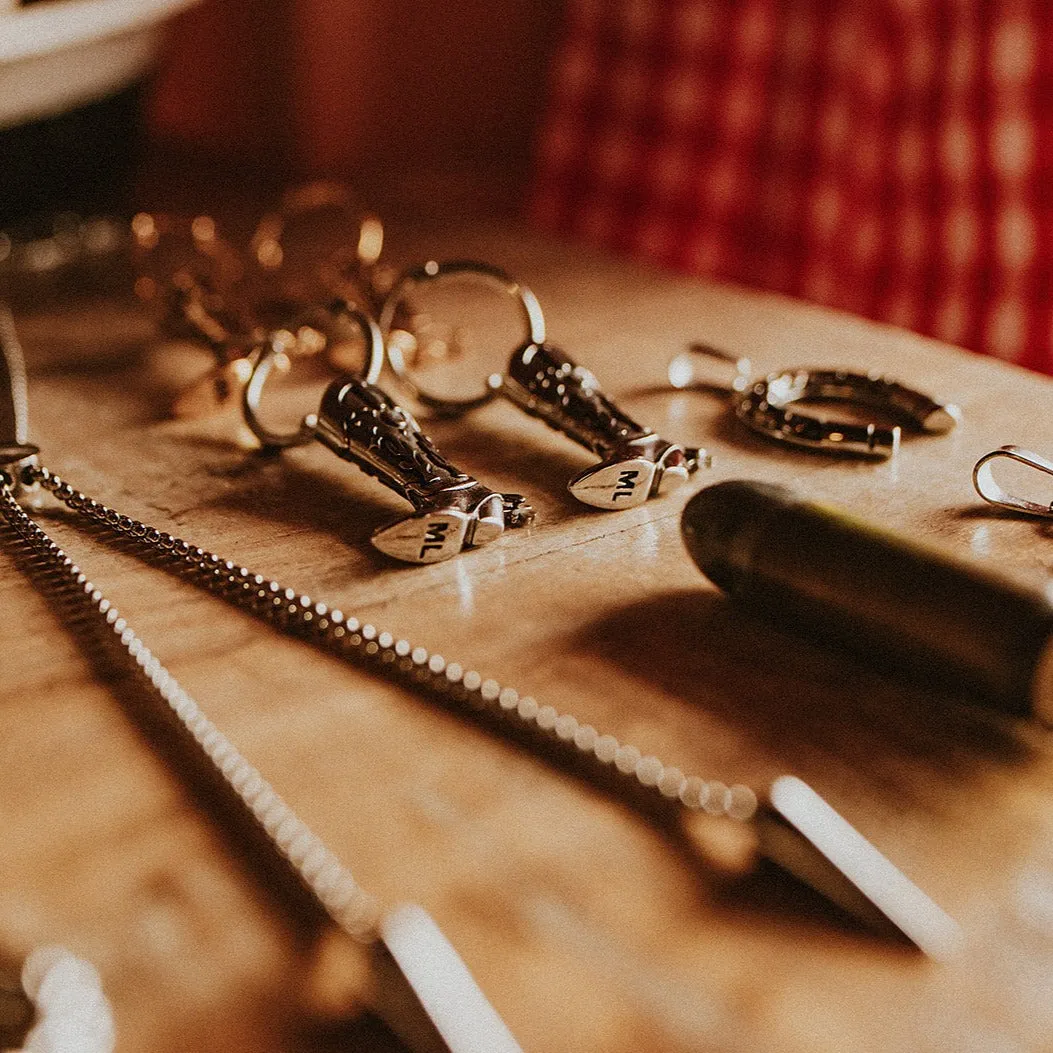 Hoedown Cowboy Boot Hoop Earrings