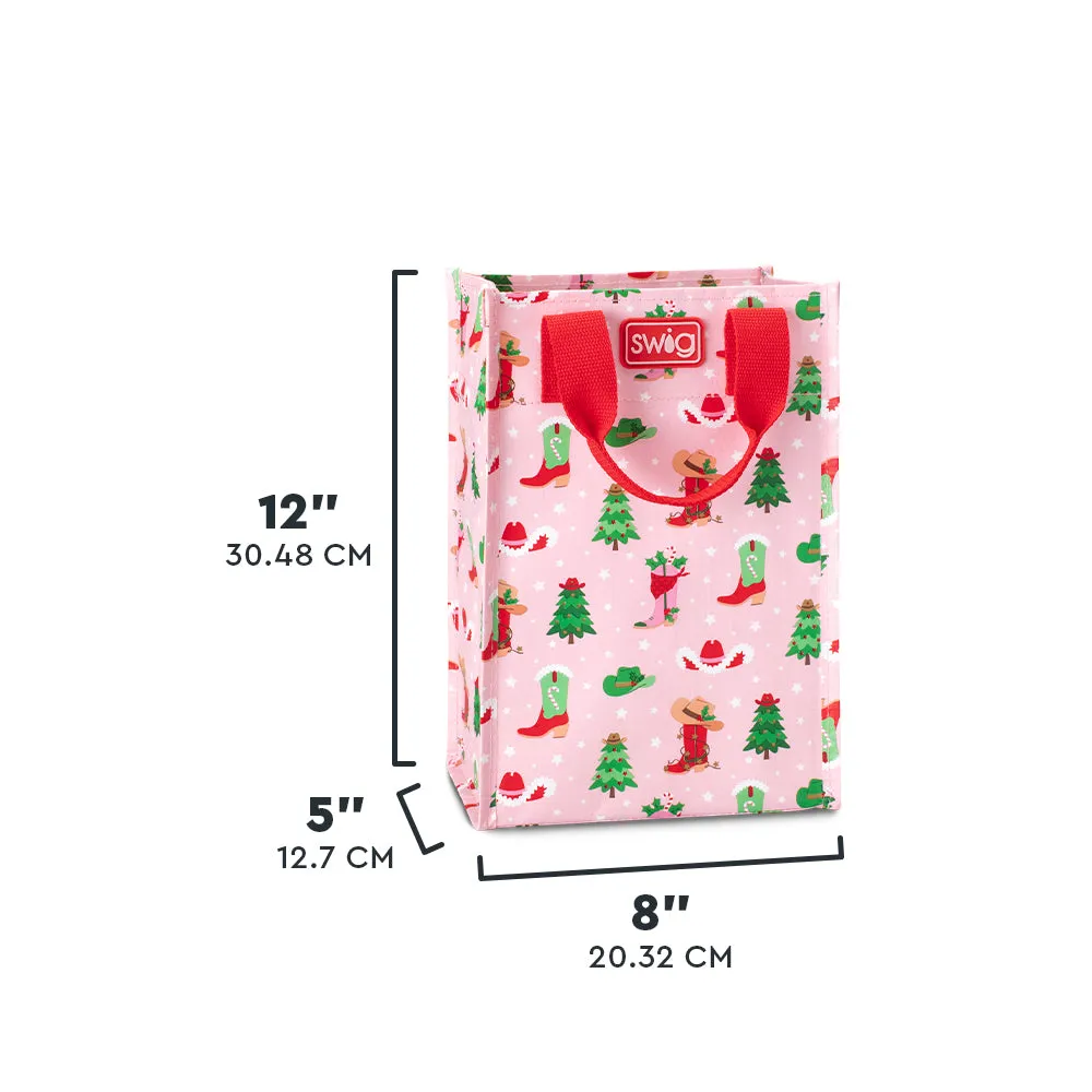 Howdy Holidays Reusable Bag Tall