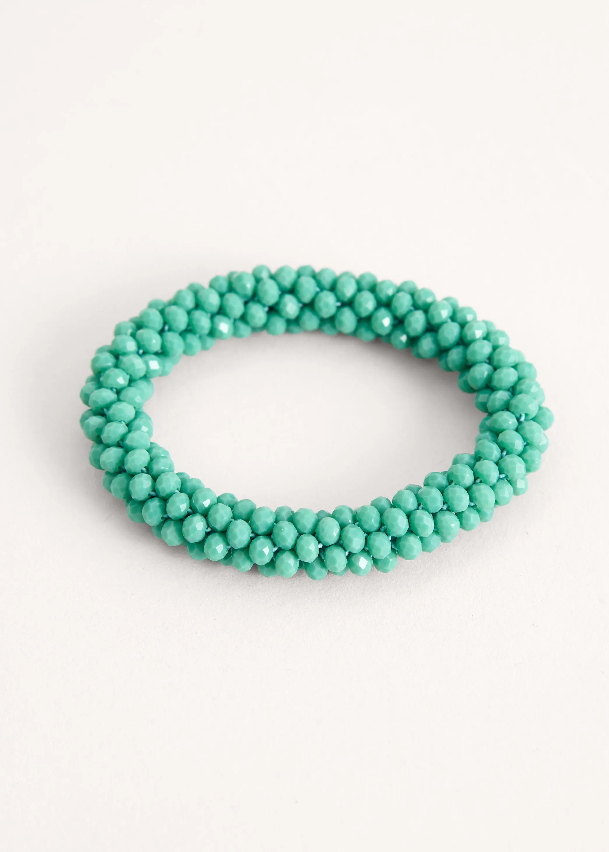 INES CRYSTAL BRACELET - EMERALD