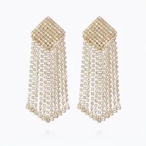 Jodie Earrings / Crystal