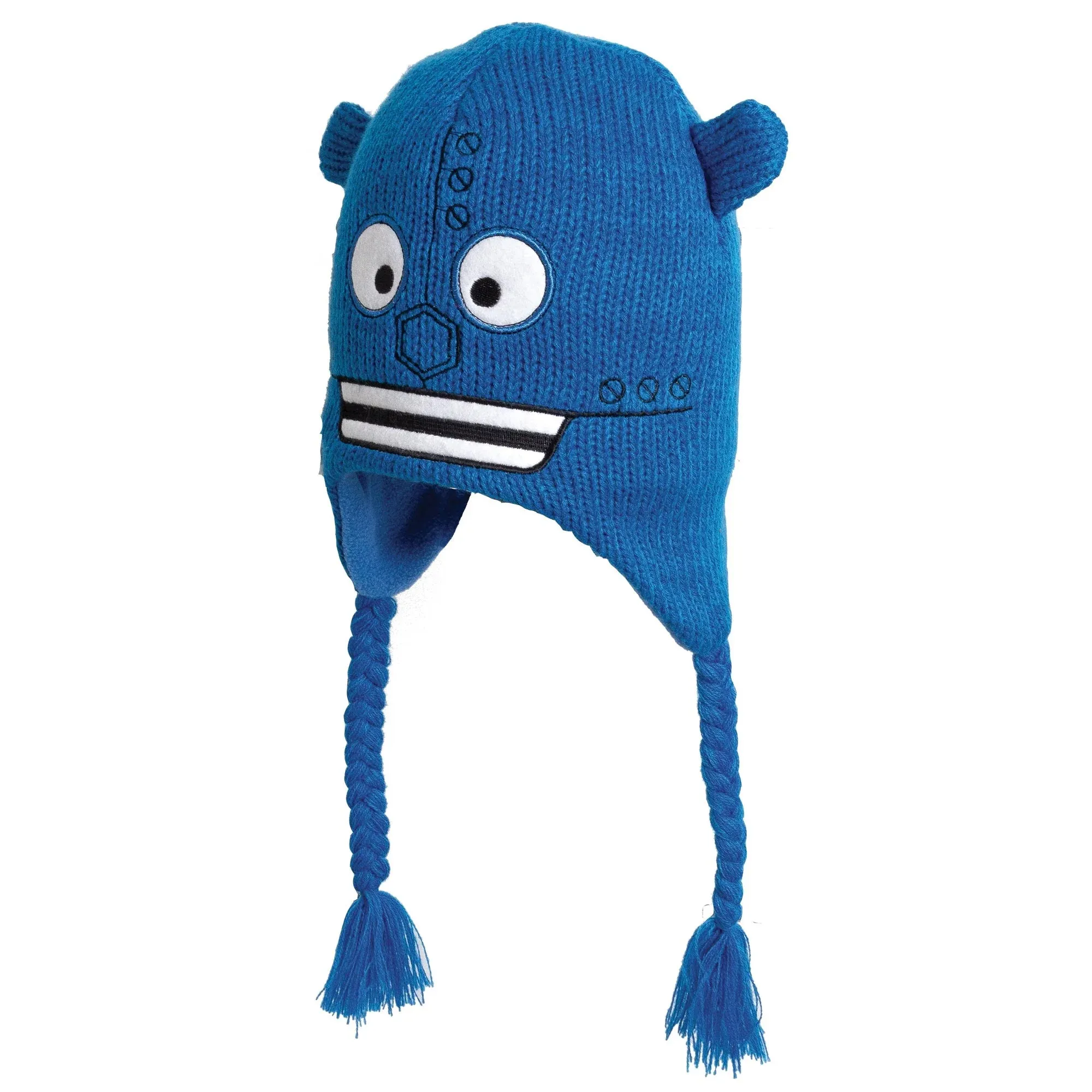 KIDS ROBOT EAR WARMER HAT