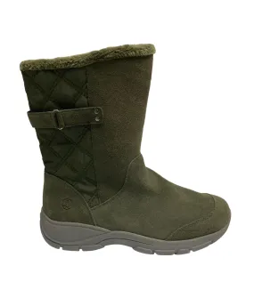 Lands End Women's Snow Boots Microsuede