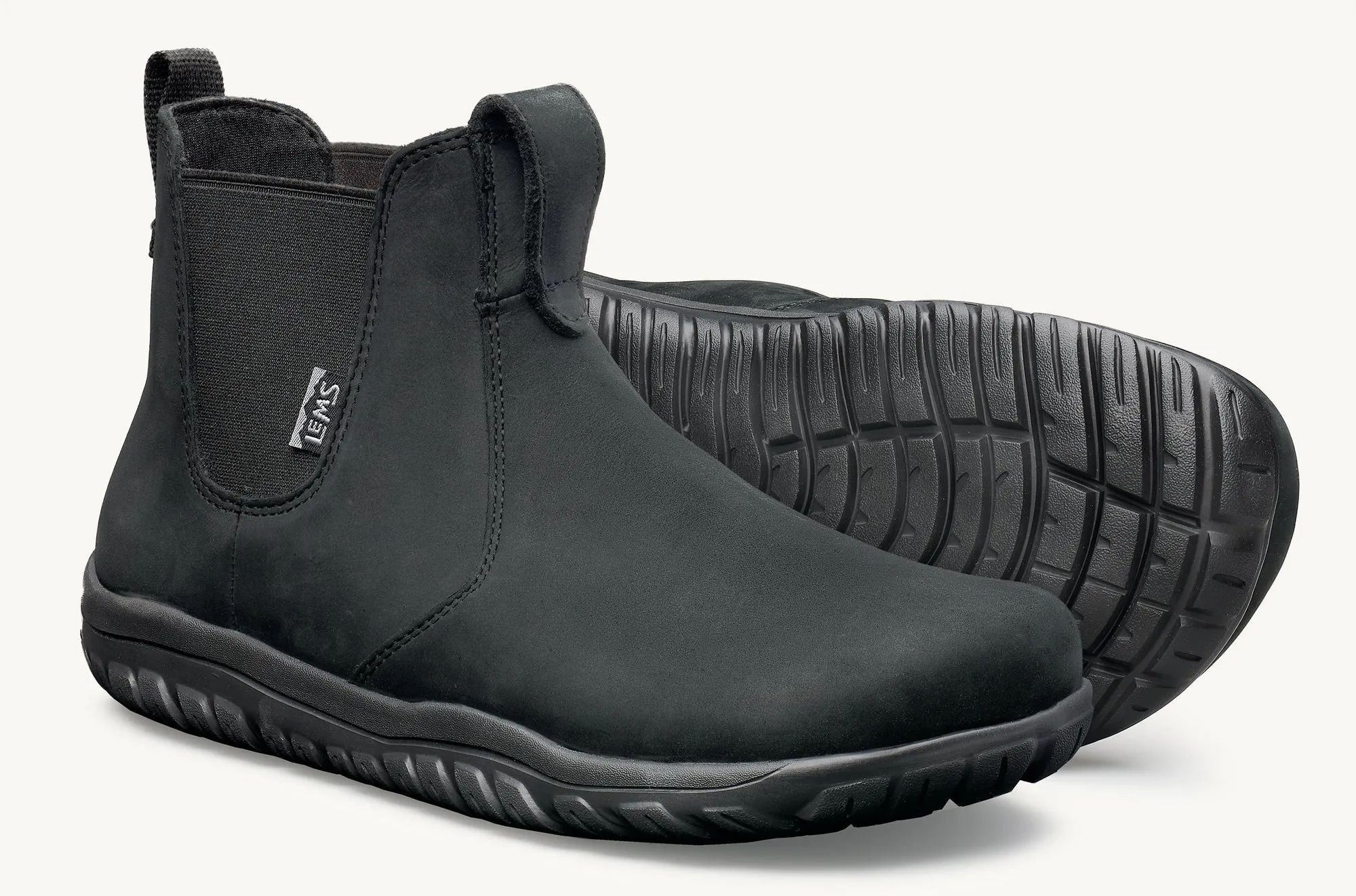 Lems Chelsea Boot Waterproof - Obsidian