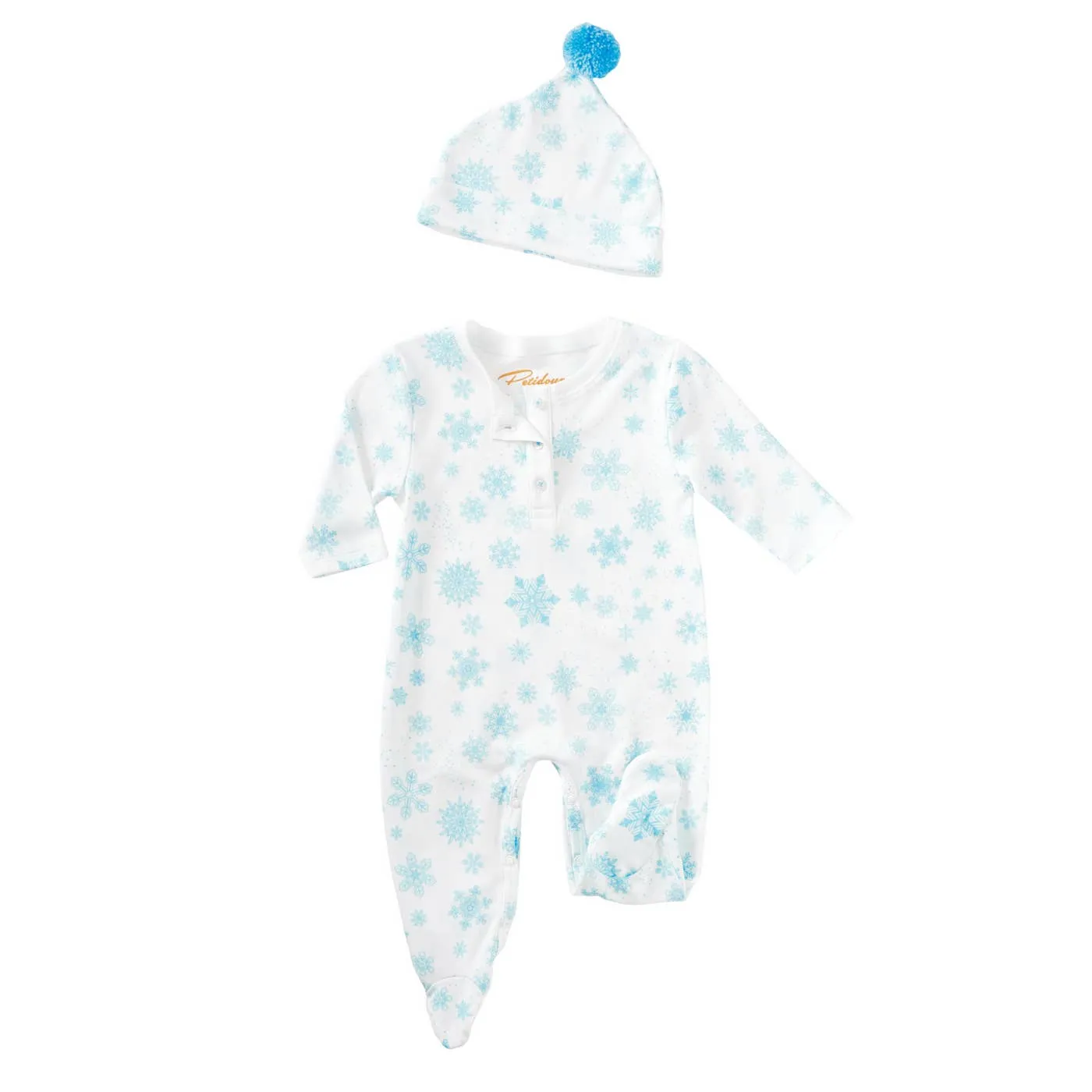 Let it Snow Baby Set - Blue