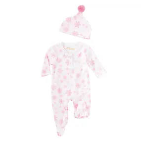 Let it Snow Baby Set - Pink