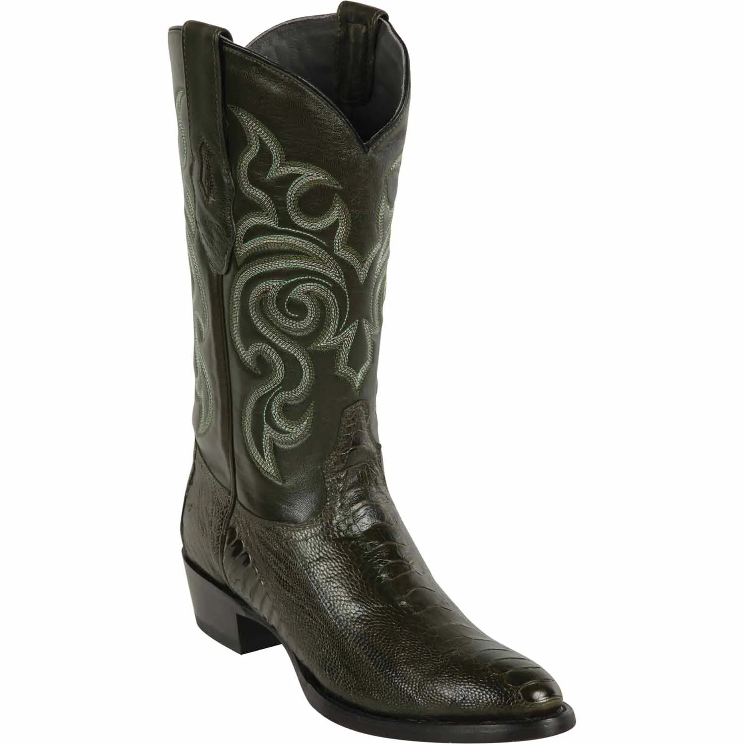 Men's Los Altos Original Ostrich Leg Round Toe Boots 6505