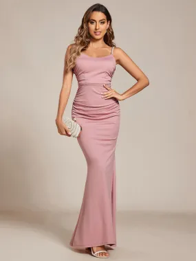 Mermaid Spaghettie Straps Wholesale Evening Dresses