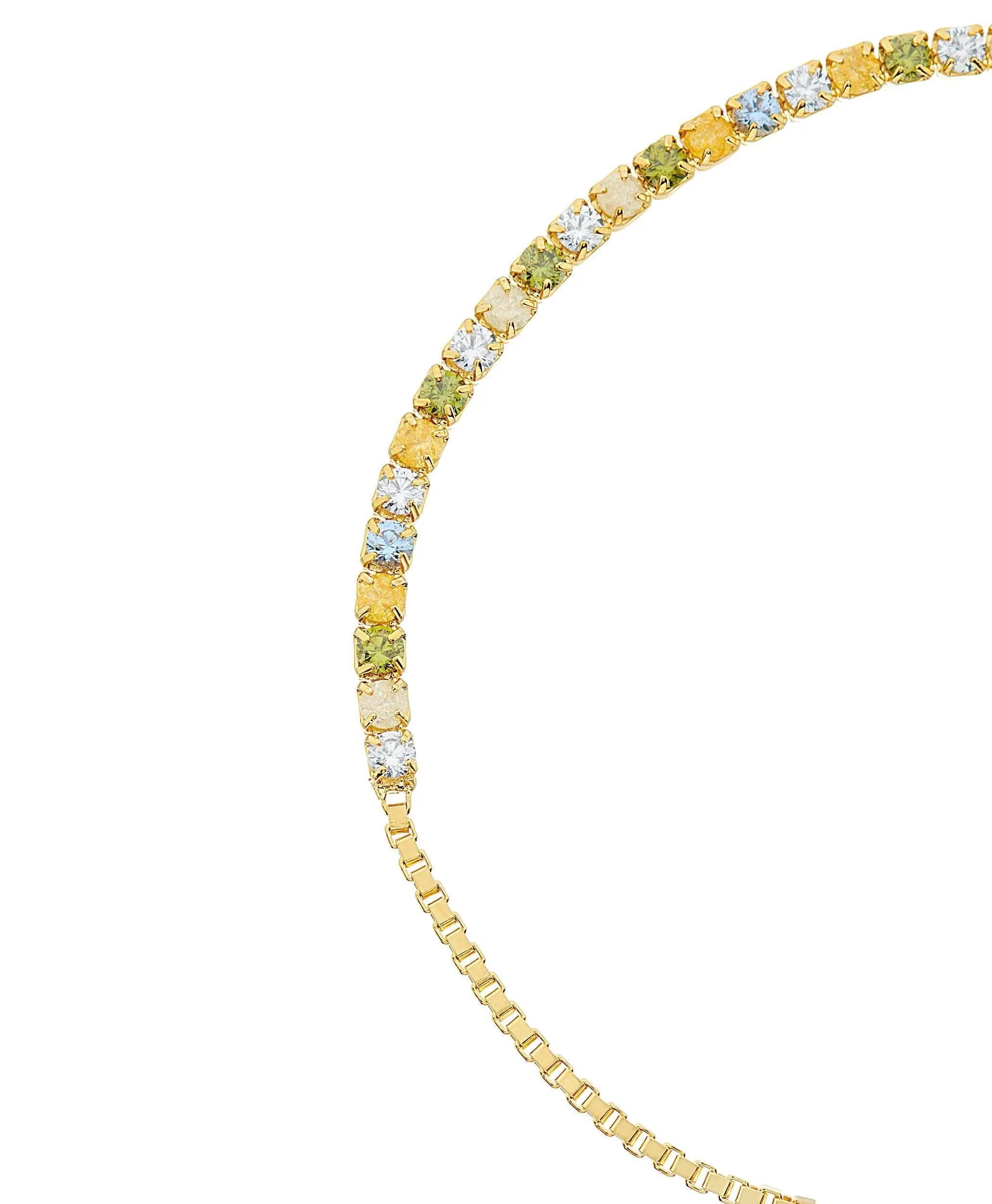 Mila Bracelet Multi 18ct Gold Plated