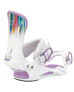 Nitro Women's Cosmic Binding White Brush 2025