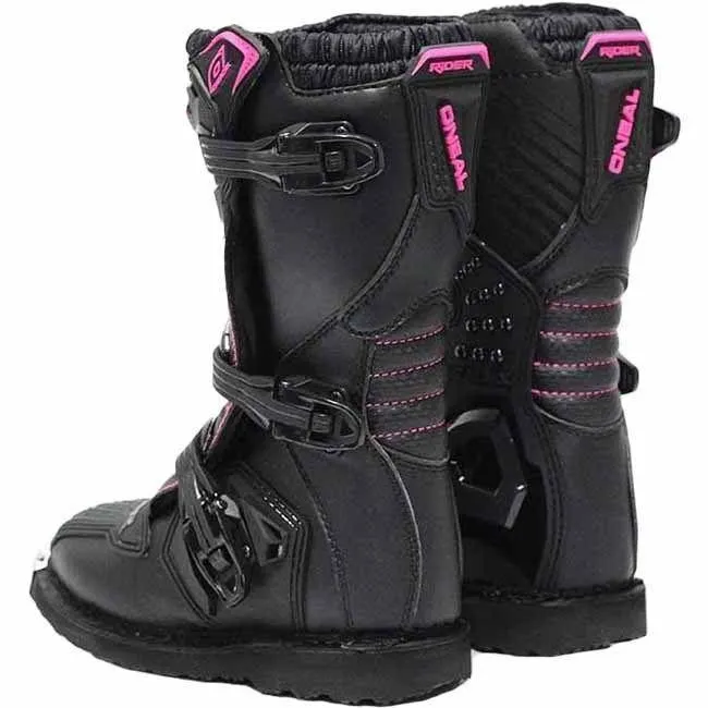 O'Neal Rider 2018 Youth Black/Pink Motocross Boots