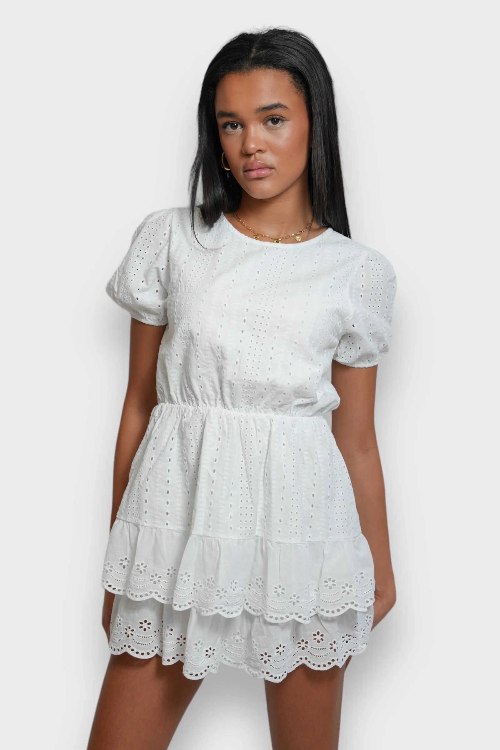 "Monaco" dress white