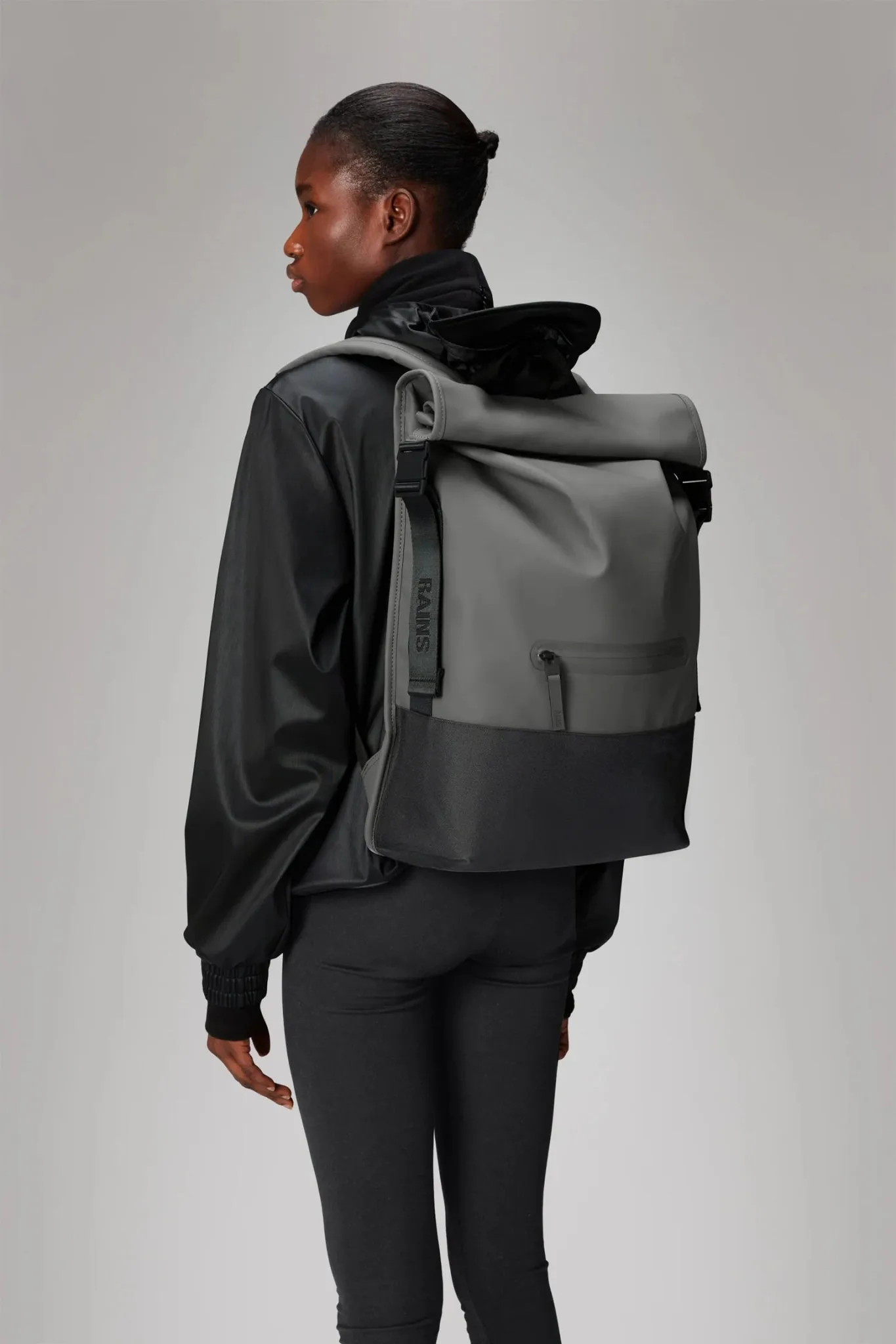 RAINS TRAIL Rolltop Backpack W3