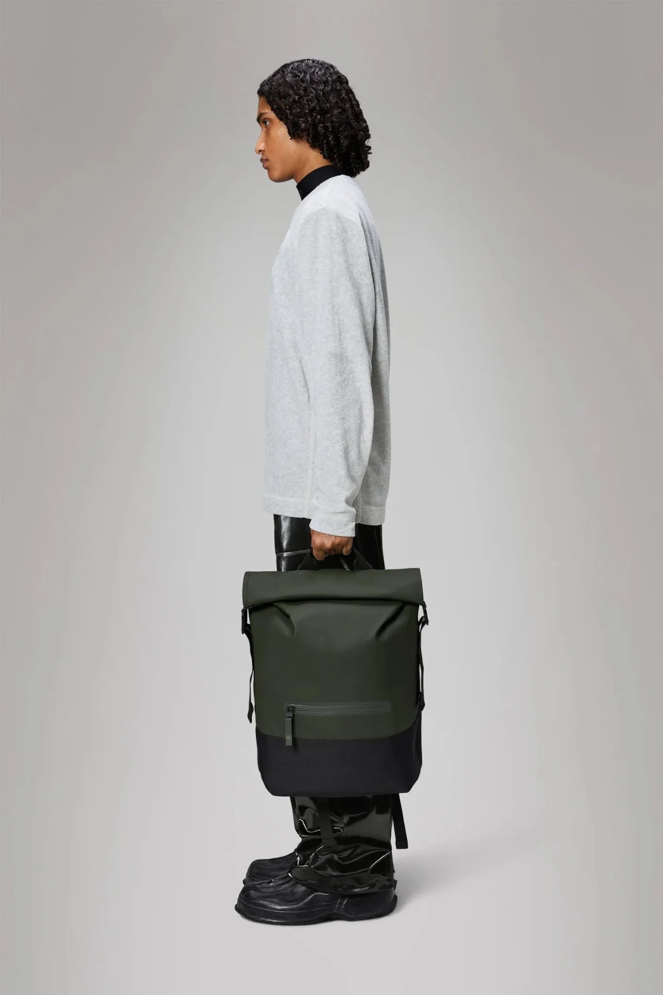 RAINS TRAIL Rolltop Backpack W3