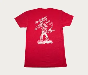 Red Cowboy Tee