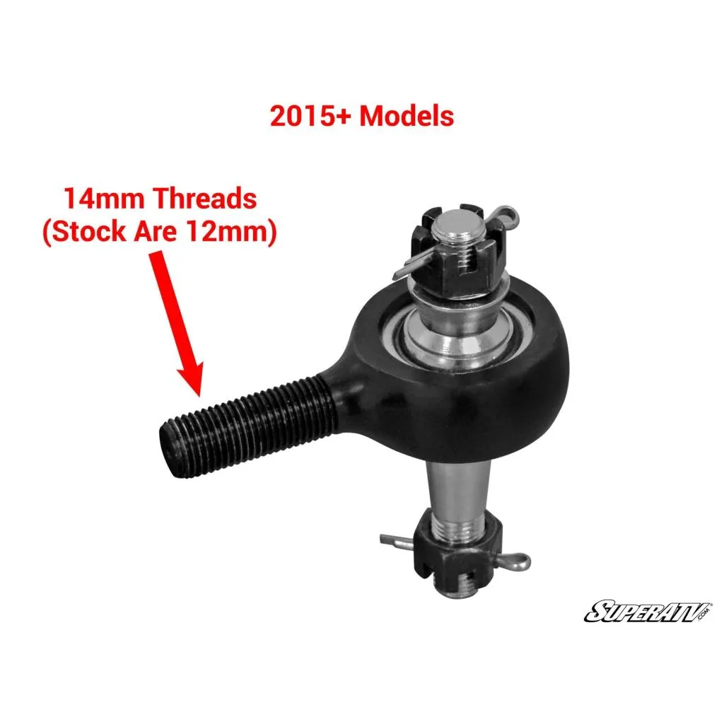 SuperATV Polaris RZR XP 1000 Heavy-Duty Swaged Tie Rod Kit