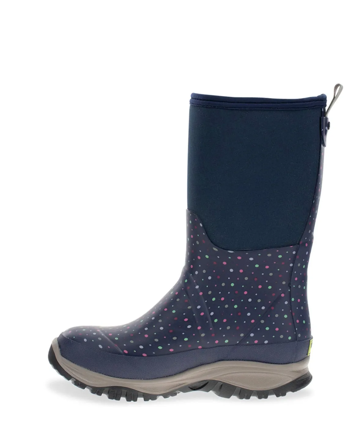 Women's Dainty Dot Neoprene Mid Cold Weather Boot - Navy