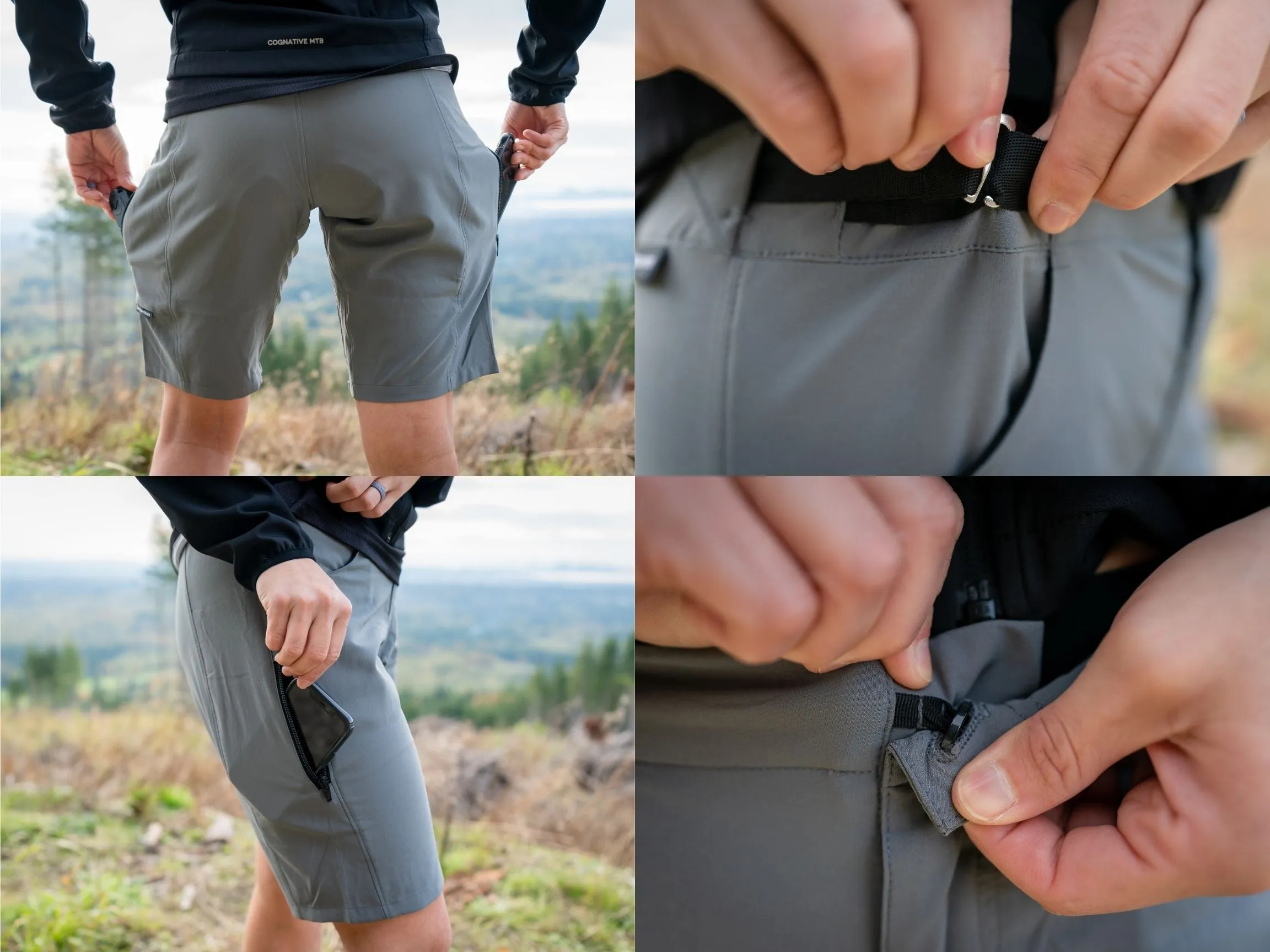 Women's Guide Trail MTB Shorts (Gunmetal Grey)