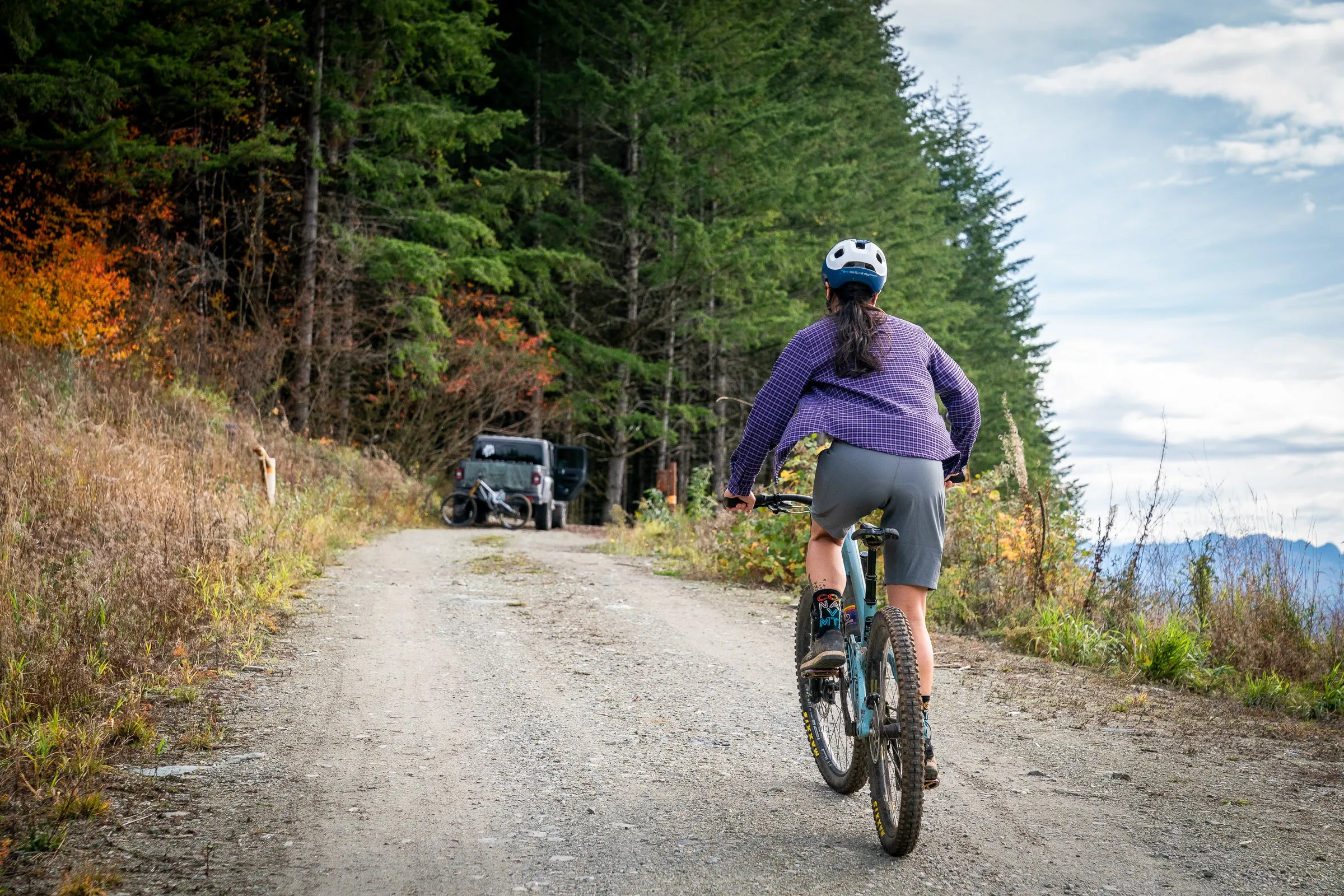 Women's Guide Trail MTB Shorts (Gunmetal Grey)